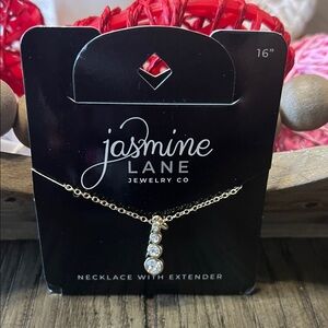 Jasmine Lane Gold Necklace with Extender